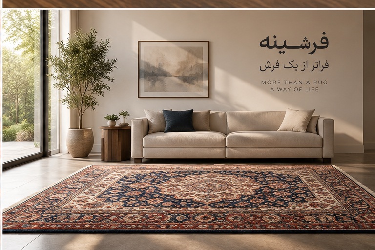 فرشینه در فضای خانه