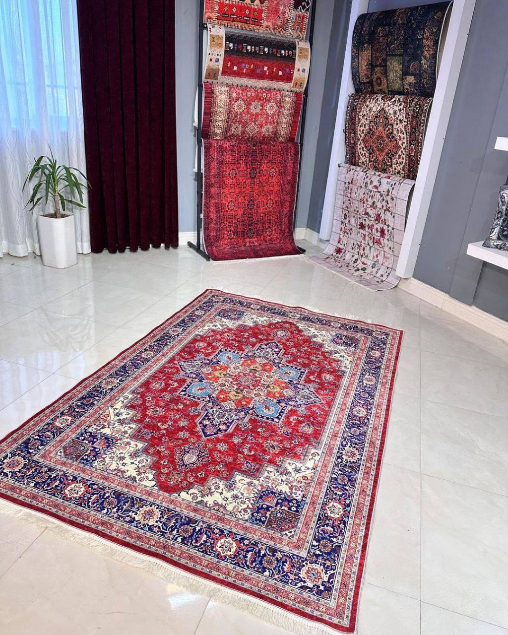 قهوه‌ای گلدار
